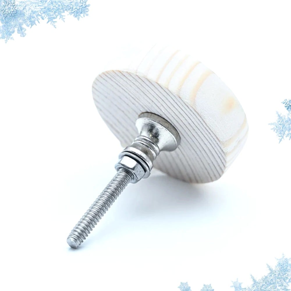 Handmade Pine Wood Frozen Themed Knob for Kids Furniture